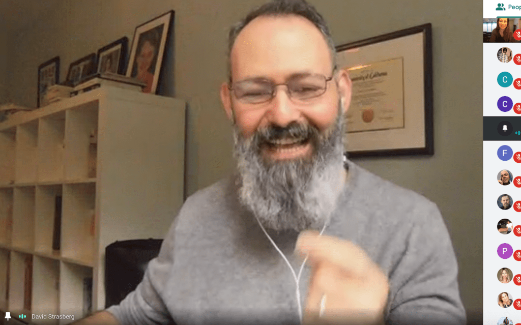 David Lee Straberg Teaching Method in the Morning