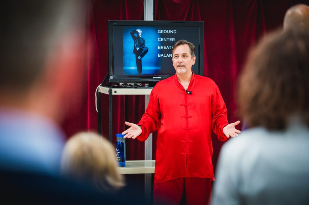 Ron Navarre teaching Tai Chi